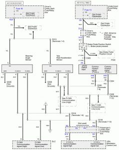 Acura RL - wiring diagram - electronic stability control (part 4)