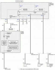 Acura RL - wiring diagram - keyless entry (part 1)