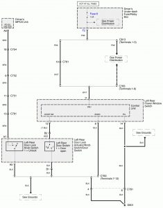 Acura RL - wiring diagram - keyless entry (part 4)