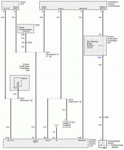 Acura RL - wiring diagram - security/anti-theft (part 2)