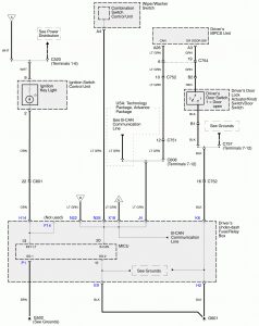 Acura RL - wiring diagram - oil warning (part 2)