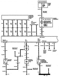 Acura SLX - wiring diagram - fuel controls (part 7)