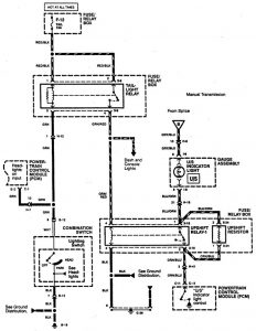 Acura SLX - wiring diagram - fuel controls (part 8)