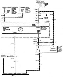 Acura SLX - wiring diagram - fuel controls