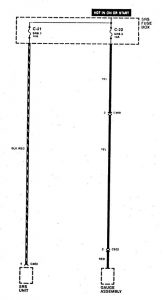 Acura SLX - wiring diagram - power distribution (part 12)