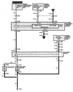 Acura NSX - wiring diagram - fuel controls (part 14)