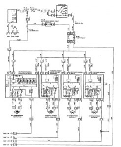 Acura SLX - wiring diagram - power windows