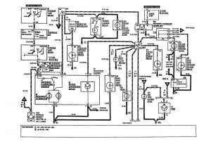 Mercedes-Benz 300CE -  wiring diagram -  instrument panel lamps (part 1)