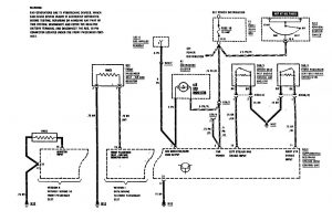 Mercedes-Benz 300SE - wiring diagram - air bag (part 1)