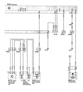 Mercedes-Benz 300SE - wiring diagram - fuel controls (part 6)