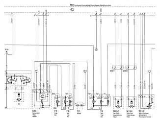 Mercedes-Benz C220 (1994 – 1996) – wiring diagrams – driver infromation ...