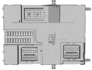 Ford Transit Custom (2015) – body control module fuse box