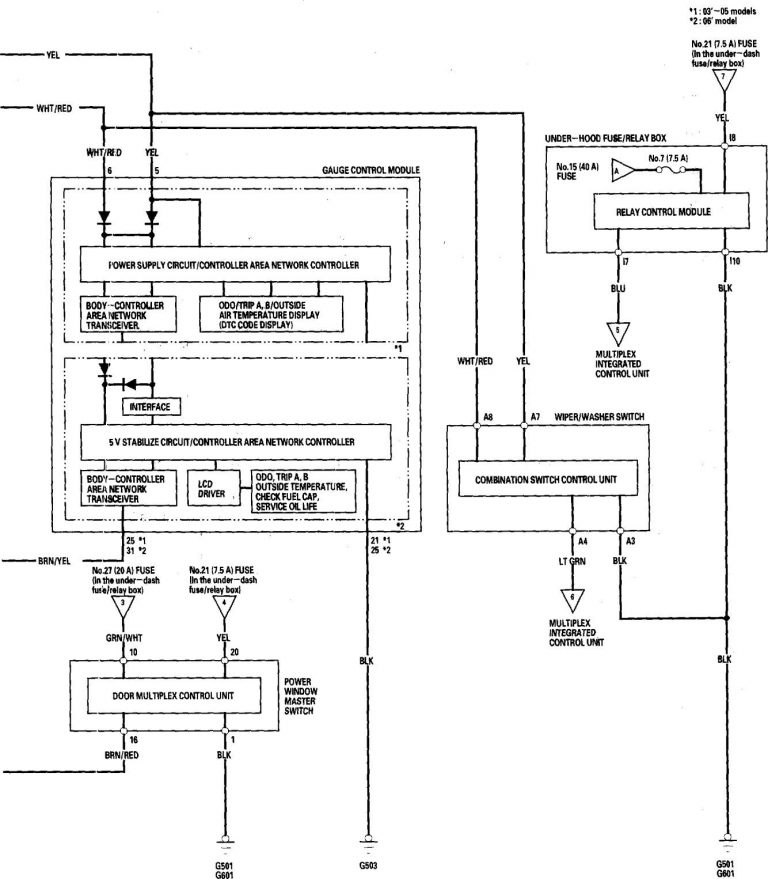 Honda Accord Wiring Diagram