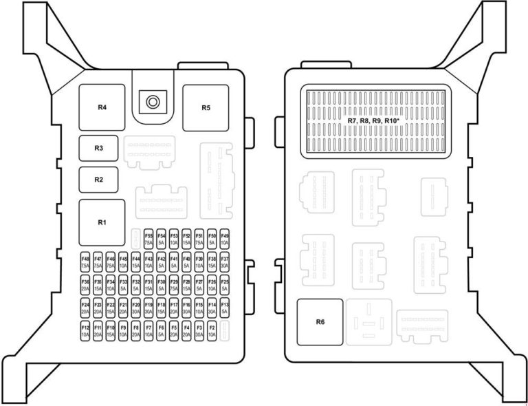 Jaguar X-Type (2004 – 2009)- fuse box diagram - Carknowledge.info