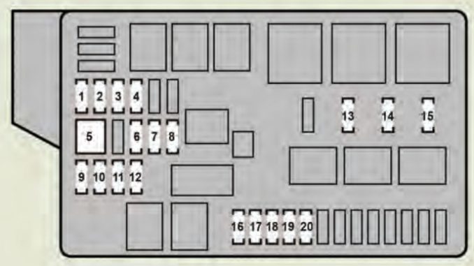 Lexus GS350 (2010) – fuse box diagram - Carknowledge.info