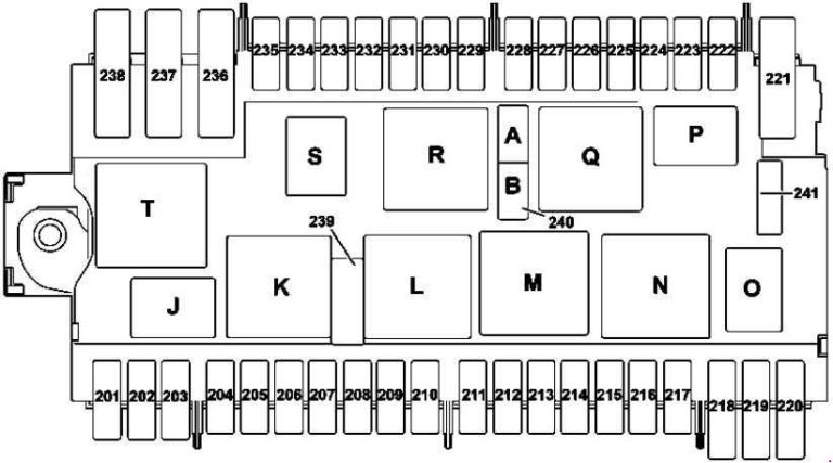 Mercedes-Benz B-Class W245 (2006 – 2011) – Fuse Box Diagram ...