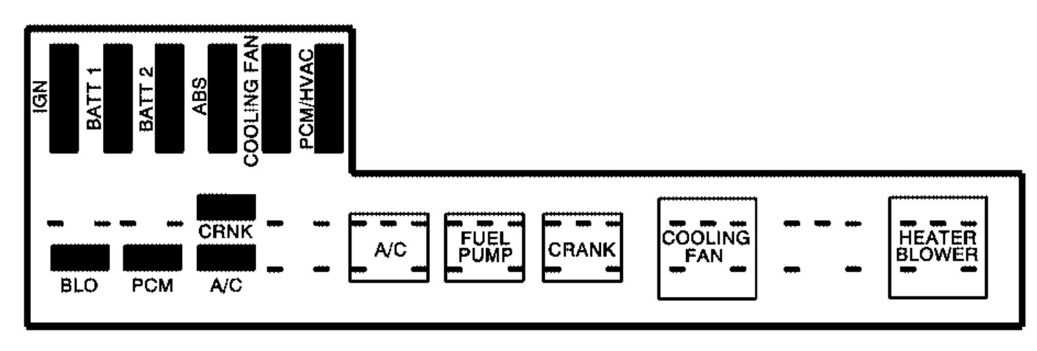 Схема подключения filter fuse box