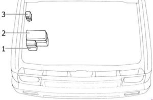 Toyota 4Runner - fuse box diagram - engine compartment (3VZ-E)